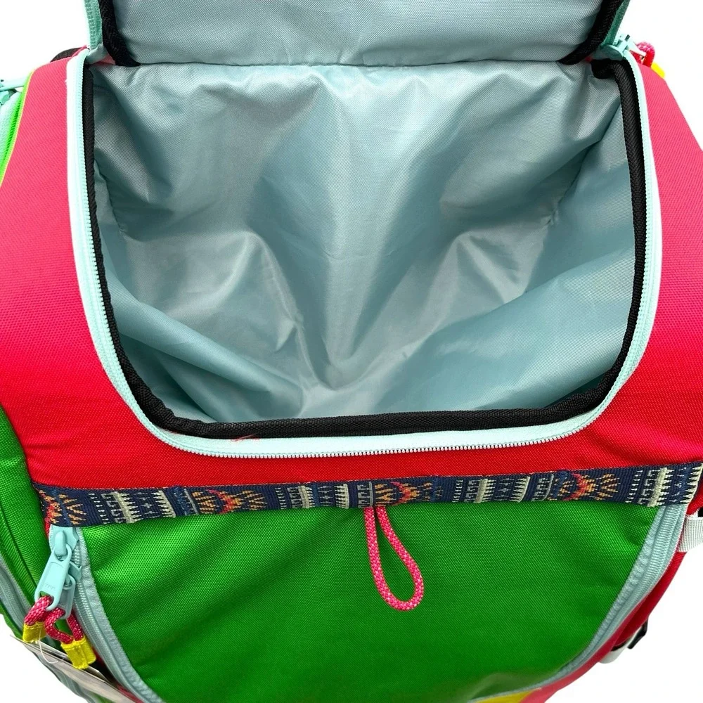 KAVU Pacific Rimshot Disc Golf Bag Padded Frisbee Holder Backpack - Carnival